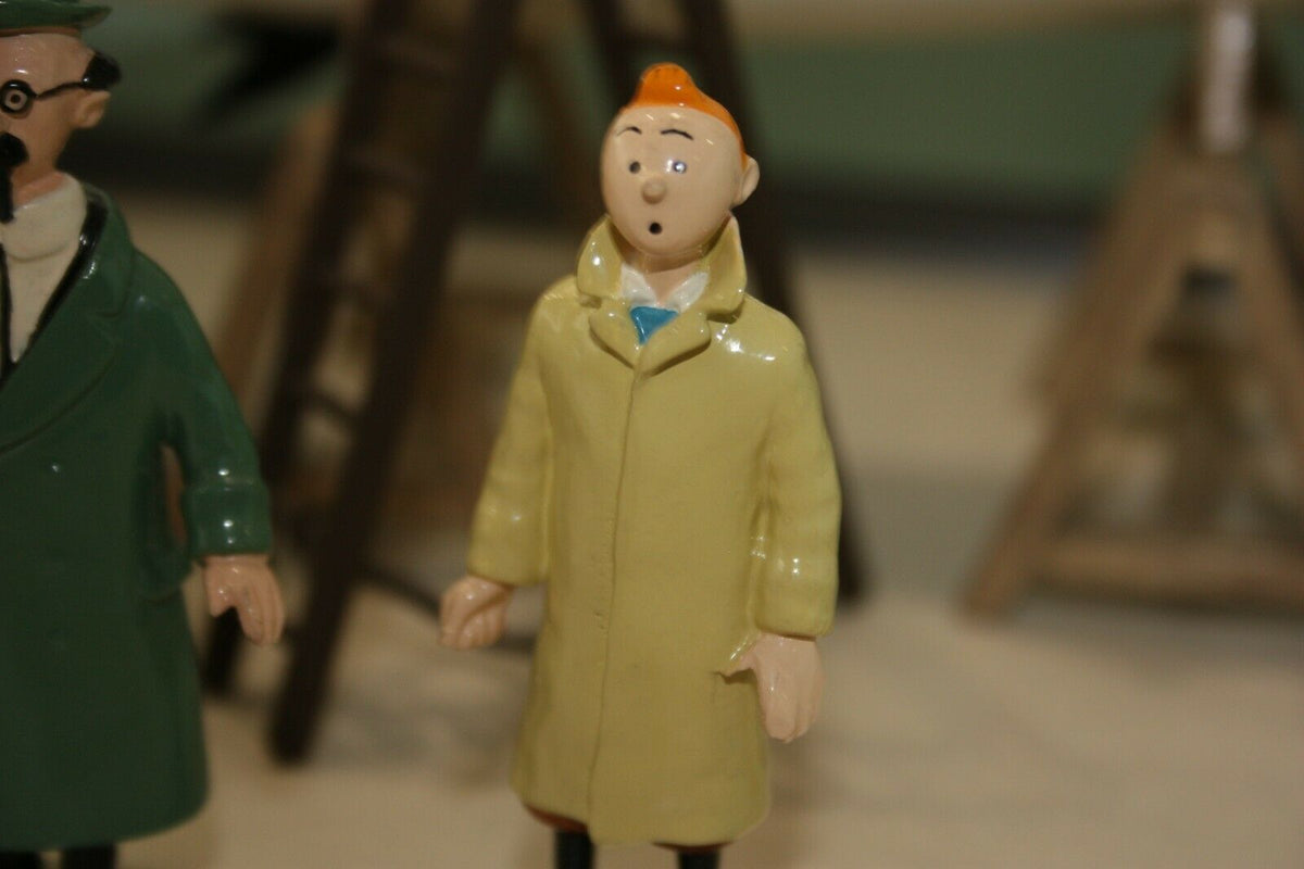 Figurine Tintin Pixi Scène prestige - Le Trésor de Rackham le Rouge
