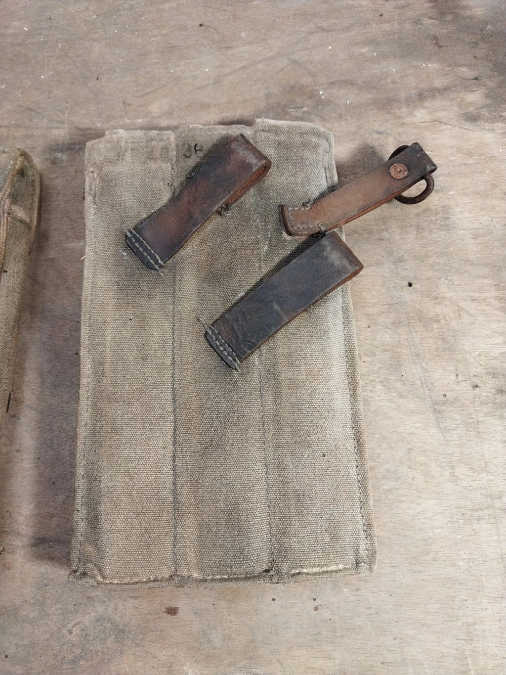 Lot de portes chargeurs Militaria Allemand WW2