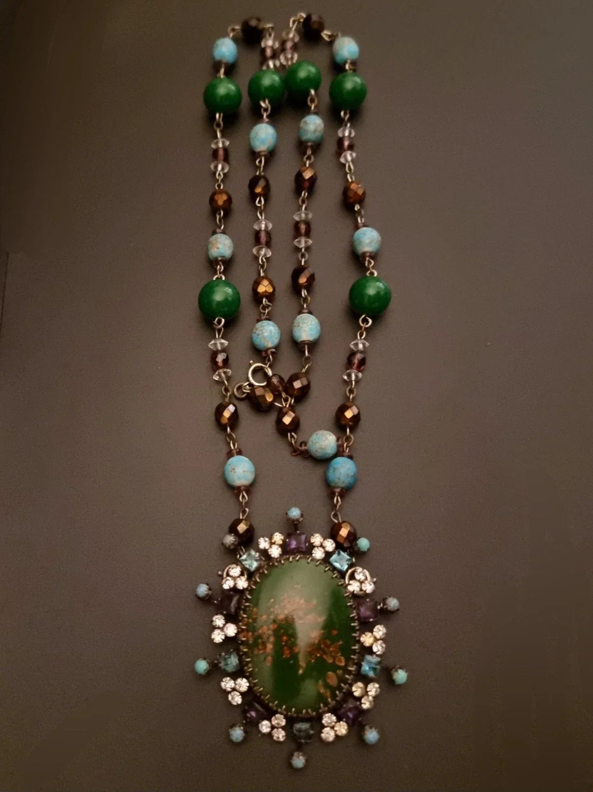 Collier / Pendentif / Broche transformable Dior par Roger Scemama – Vintage 1960