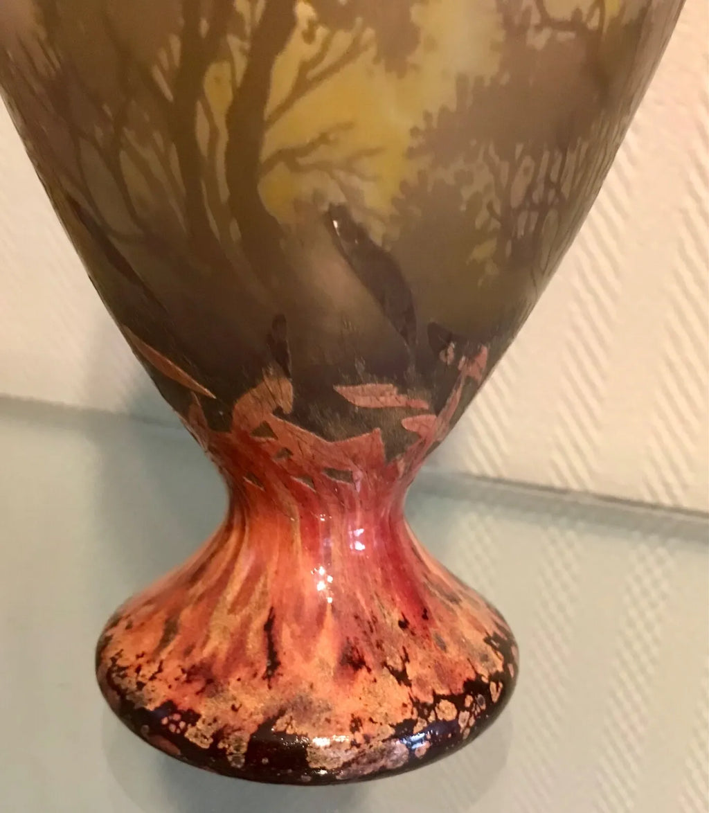 EMAIELLEERTE DAUM NANCY-VASE