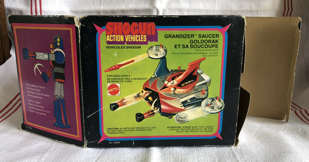 Figurine Goldorak et sa Soucoupe Popy Mattel 1978