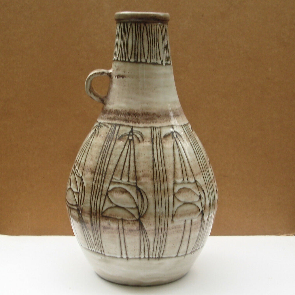 Keramikvase von Jacques Pouchain, Dieulefî, 1950