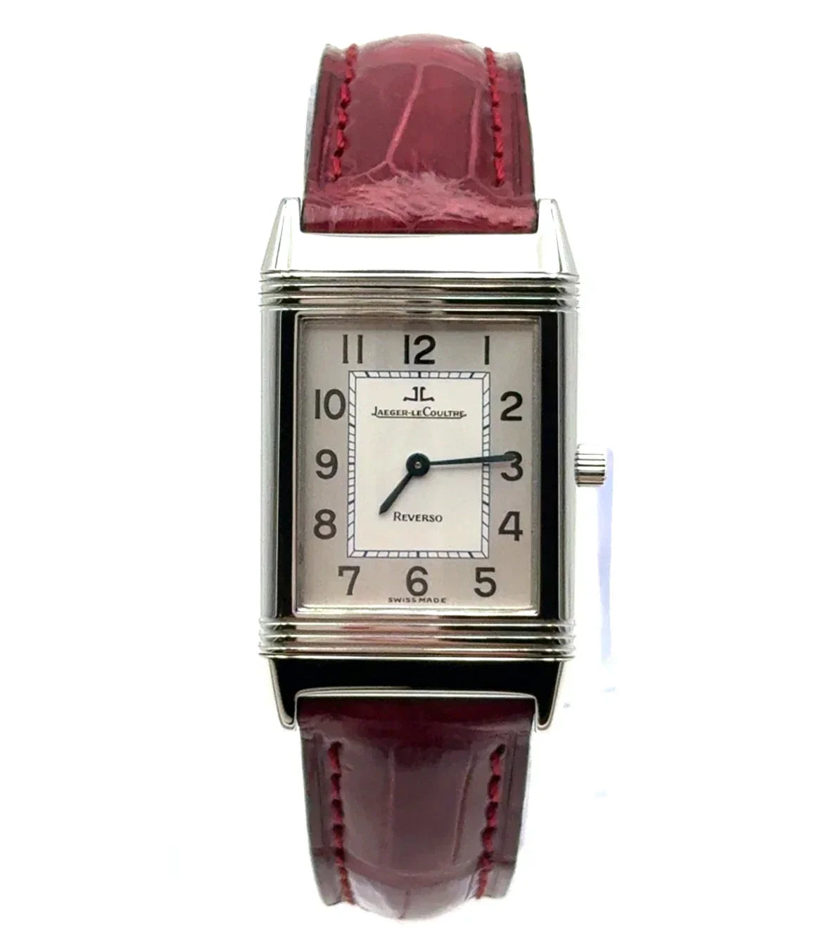 Montre Jaeger LeCoultre Reverso acier à remontage manuel