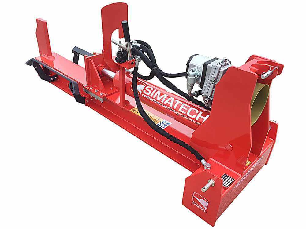 Spaltmaschine horizontale mit attache zu 3 points auf Traktor 15 tonnes