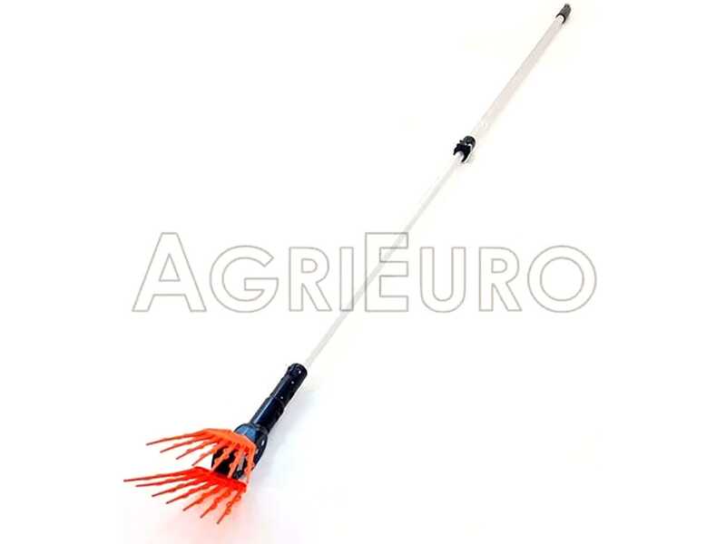 TecnoVIR Olivir – Kamm Vibrations zu Akku, Stange Teleskop 120-200 cm