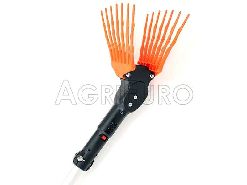 TecnoVIR Olivir – Kamm Vibrations zu Akku, Stange Teleskop 120-200 cm
