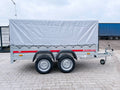 Anhänger voiture zu deux essieux mit bâche 300-750 kg