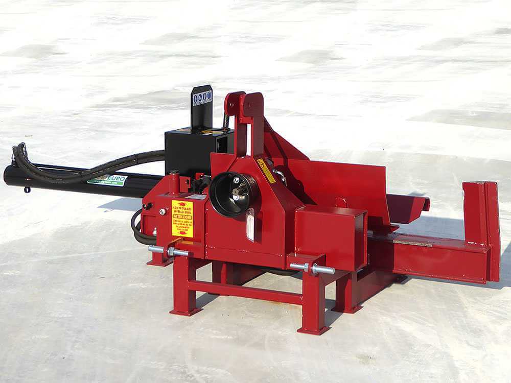 Spaltmaschine horizontale mit attache 3 points zum Traktor 15 tonnes