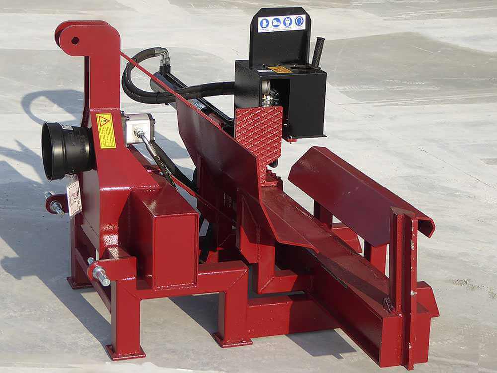 Spaltmaschine horizontale mit attache 3 points zu Traktor 20 tonnes