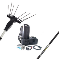 Volpi Olytech Super Power 555L – Kamm Vibrations zu Akku lithium, Stange 210-300 cm